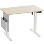 Scrivania da 55" con Altezza Regolabile Elettricamente con Porta USB, Ganci e Borsa Laterale