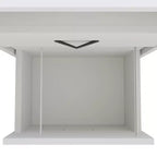 Scrivania da ufficio da 55" con vassoio per tastiera e cassetti portadocumenti, stile industriale con spazio di archiviazione