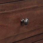 Comodino a 3 cassetti con mobiletto contenitore in legno – 28 pollici, design moderno