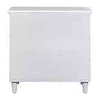 Comodino a 3 cassetti con mobiletto contenitore in legno – 28 pollici, design moderno