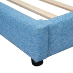Struttura letto imbottita con piattaforma Queen/Matrimoniale e porte USB
