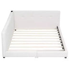 Struttura letto imbottita con piattaforma Queen/Matrimoniale e porte USB