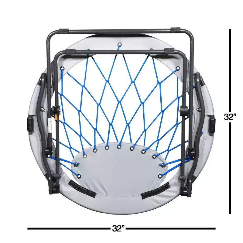 Sedia a disco pieghevole rotonda Bungee