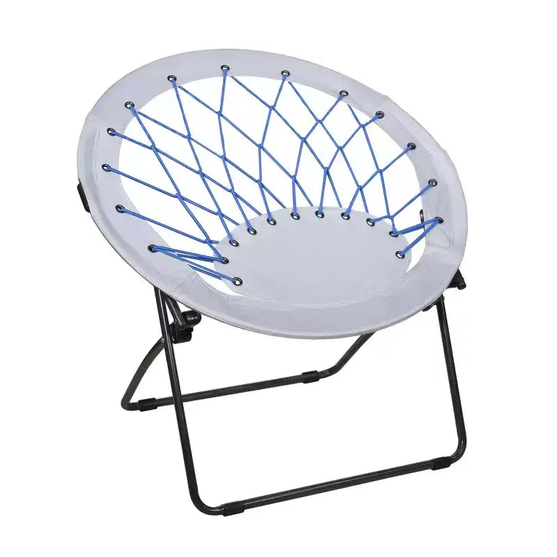 Sedia a disco pieghevole rotonda Bungee