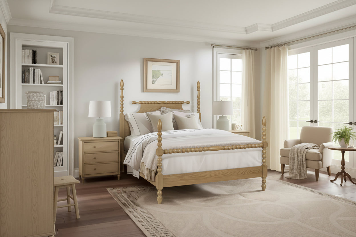 Christopher Knight Home Elainet Wood Queen Bed