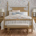 Struttura Letto Matrimoniale in Legno Tornito Queen