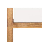 Scaffale da interni/esterni a 3 ripiani in legno di acacia