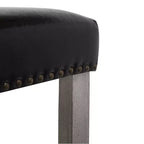 Sgabello da bancone imbottito 29" con seduta a sella