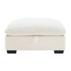 Christopher Knight Home Nelly 36.6 Corduroy Storage Ottoman Footrest