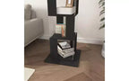 Libreria Girevole a 360° a 5 Ripiani, Scaffale Verticale per Soggiorno o Camera da Letto, Nero