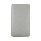 Pouf d'arredo moderno e sovradimensionato, grigio chiaro